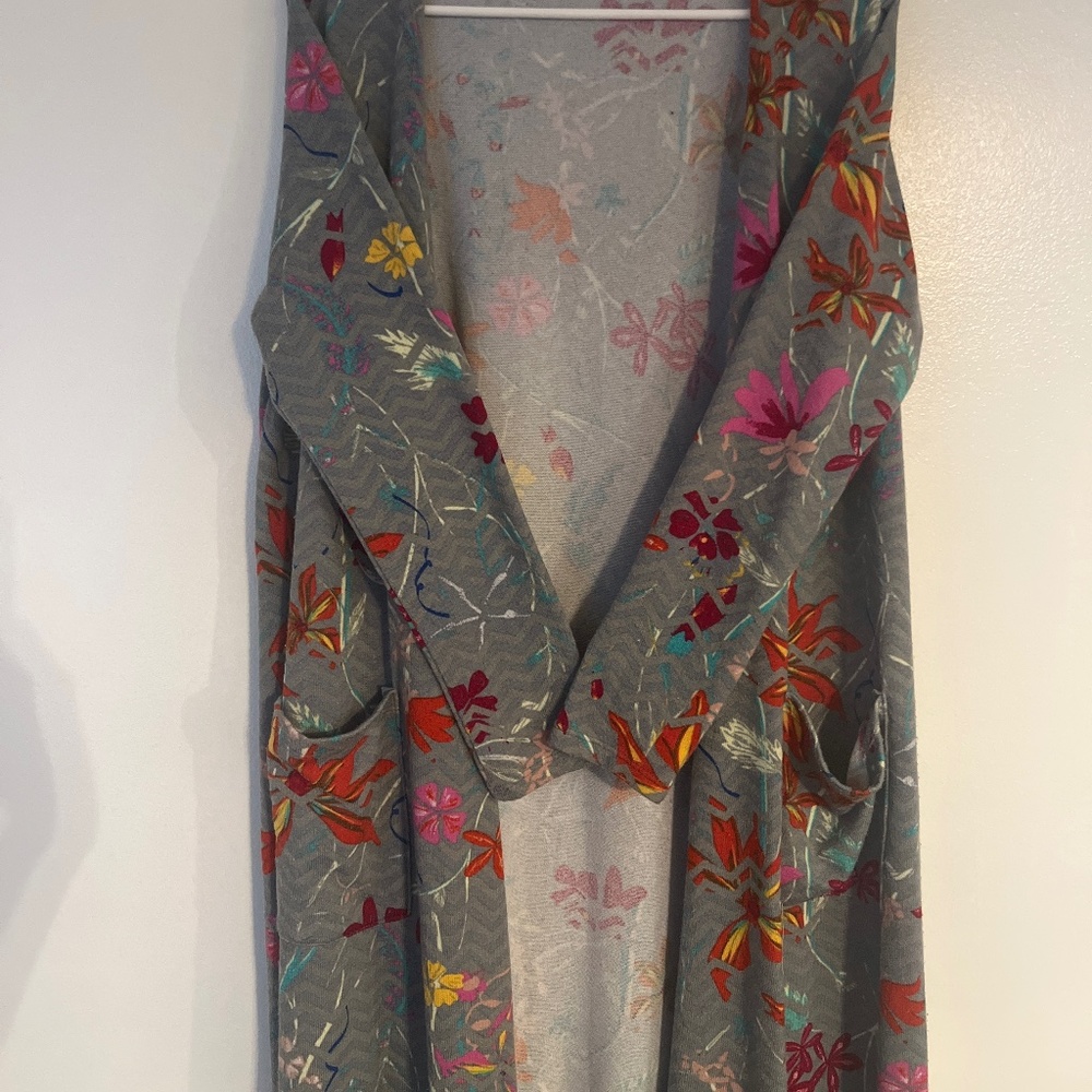 Long sleeve cardigan | floral | LuLaRoe | long length |kimono
